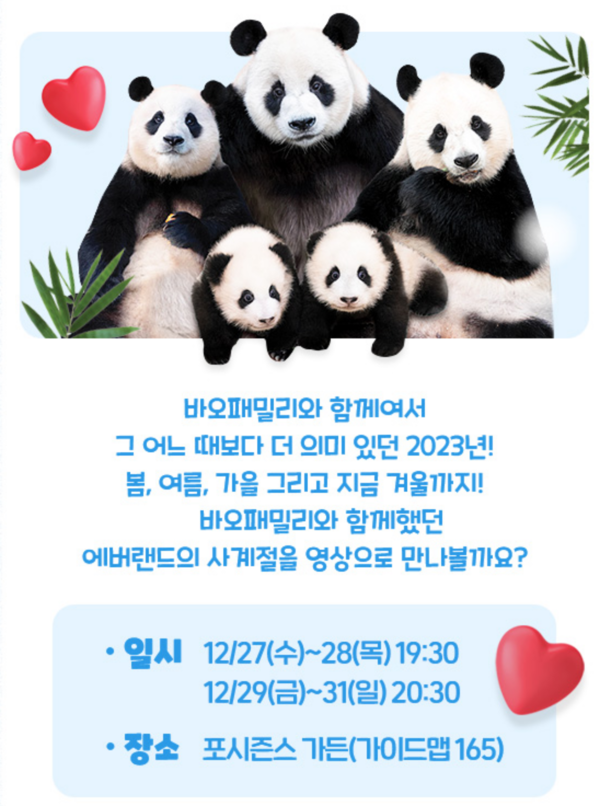 출처 = 에버랜드 홈페이지