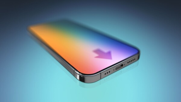 아이폰 15 렌더링 이미지 USB-C 포트 탑재된 모습