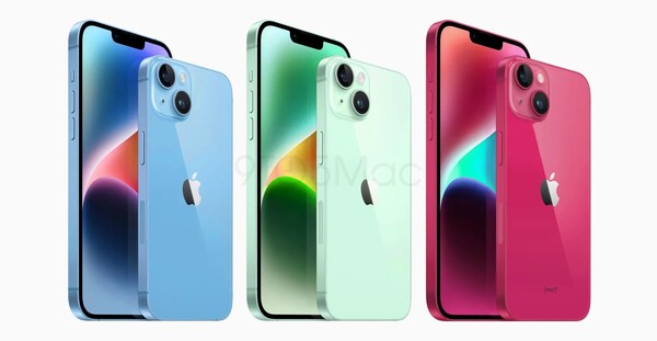 아이폰 15 렌더링(9to5Mac)