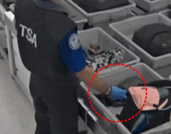 출처: 온라인 커뮤니티 (미국 공항 절도)